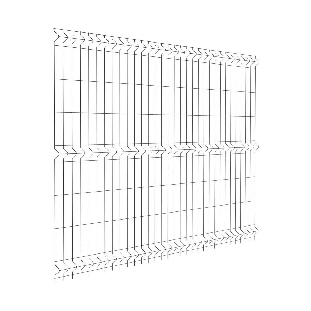 Panel ogrodzeniowy Vera 3D 153x250 cm ocynk Wiśniowski