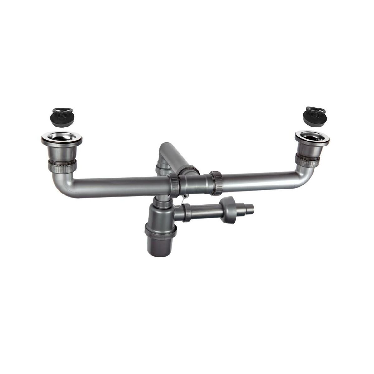 Syfon zlewu/pralki 2-KOMOROWY EXPERT