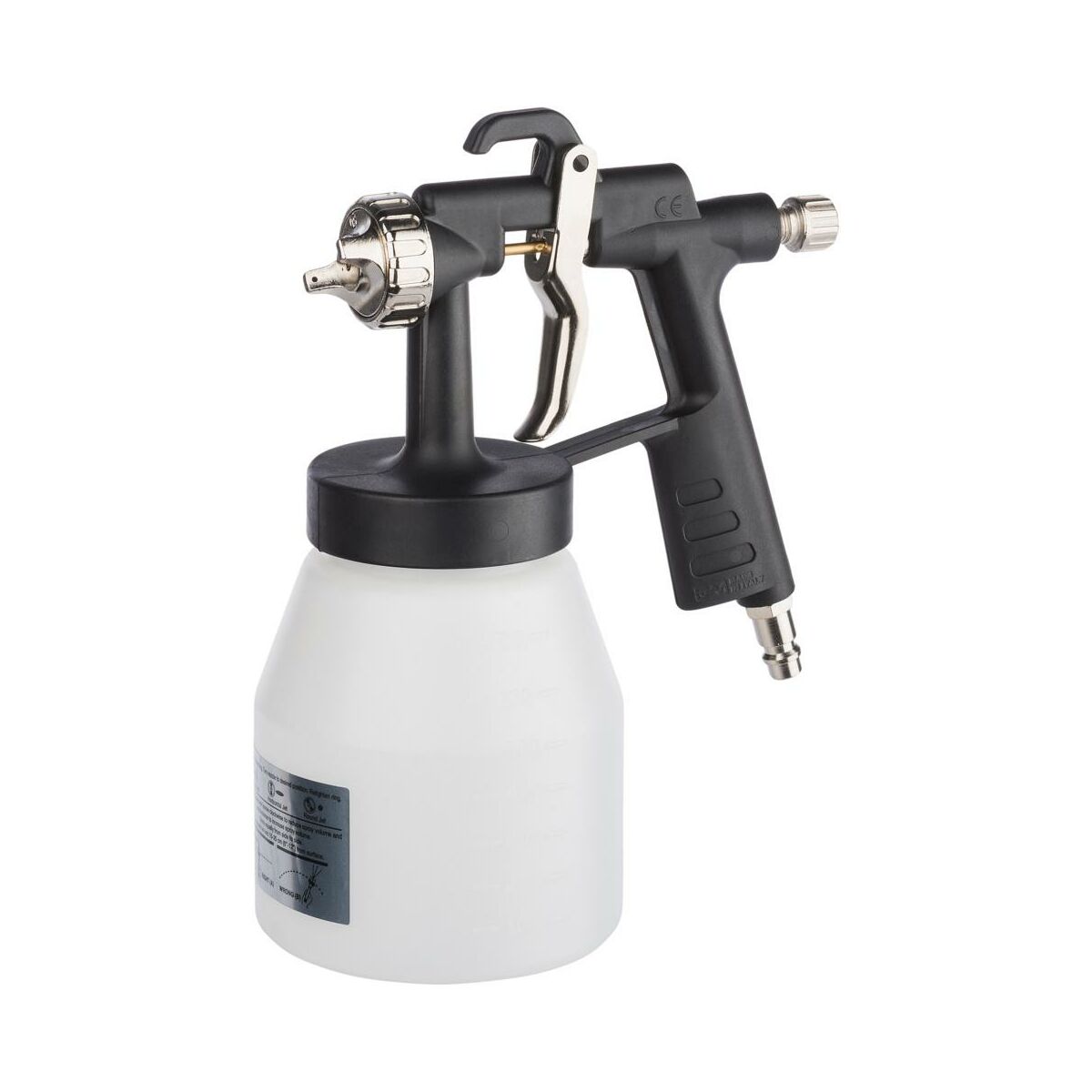 Pistolet do malowania natryskowego dolny 200 L / min