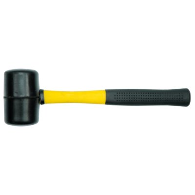 Vorel młotek gumowy rączka z włókna szklanego 45 mm, 370 g 33535