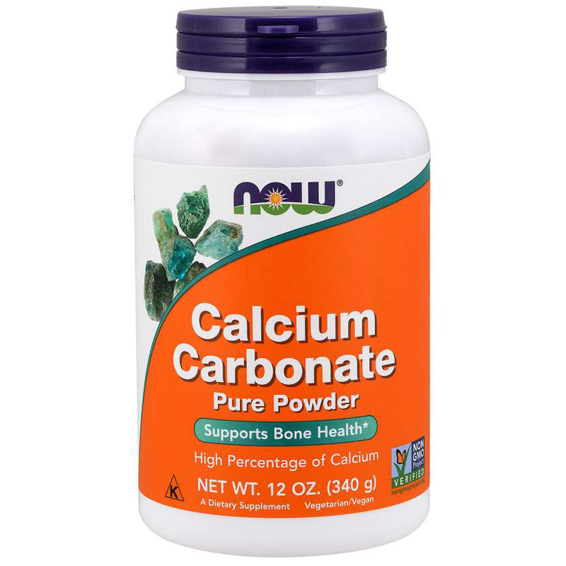Now Foods NOW Calcium Carbonate Pure Powder 340g