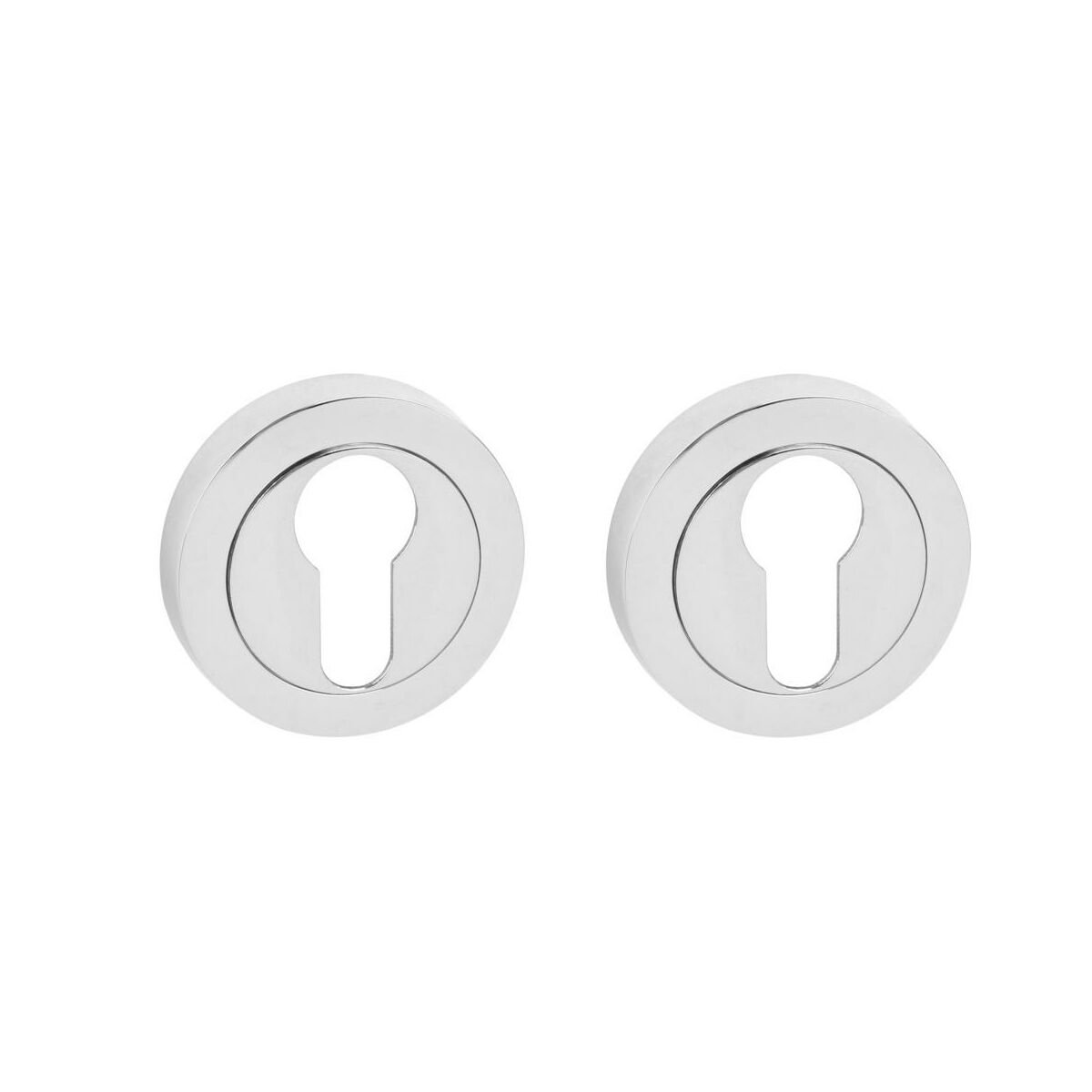 Rozeta podklamkowa do wkładki Onyks/Ellegant/Alma Chrom