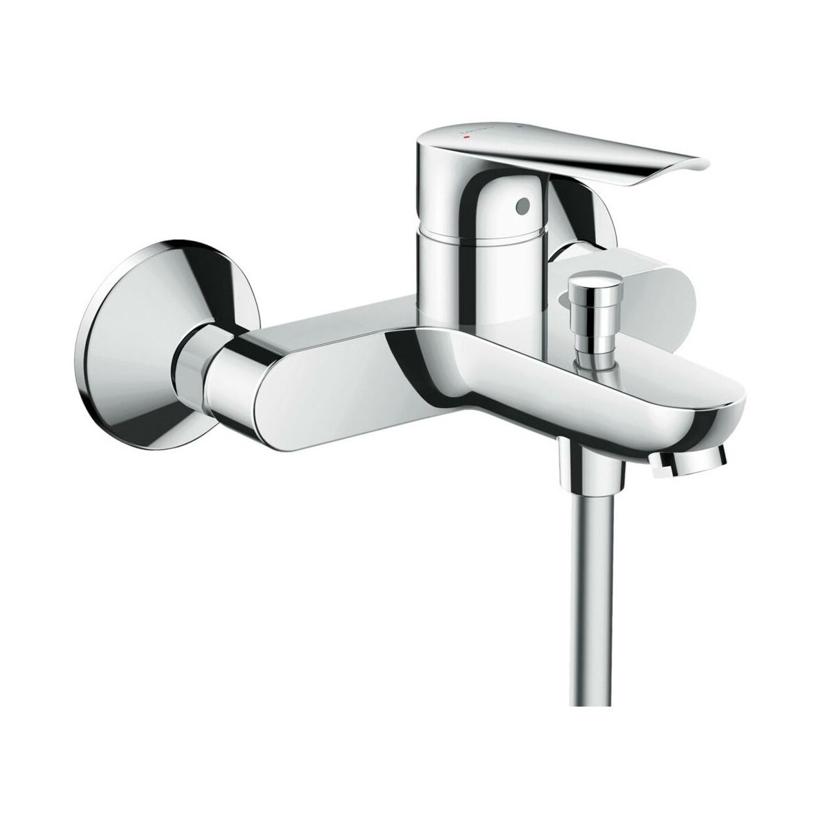 Bateria wannowa chrom Logis E Hansgrohe