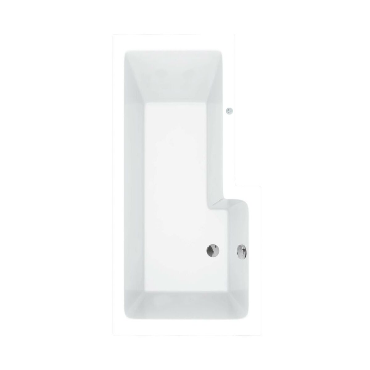 Wanna asymetryczna lewa Tess 140 x 85 Sensea