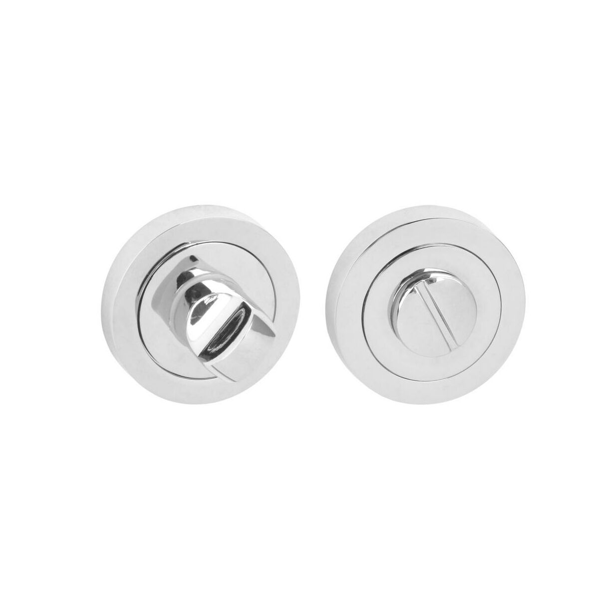 Rozeta podklamkowa do łazienki Onyks/Ellegant/Alma Chrom