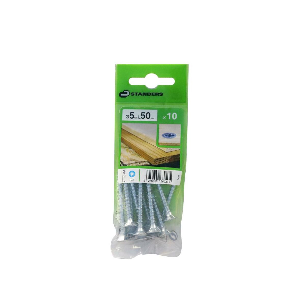 Wkręt 5 x 50 mm 10 szt. Standers