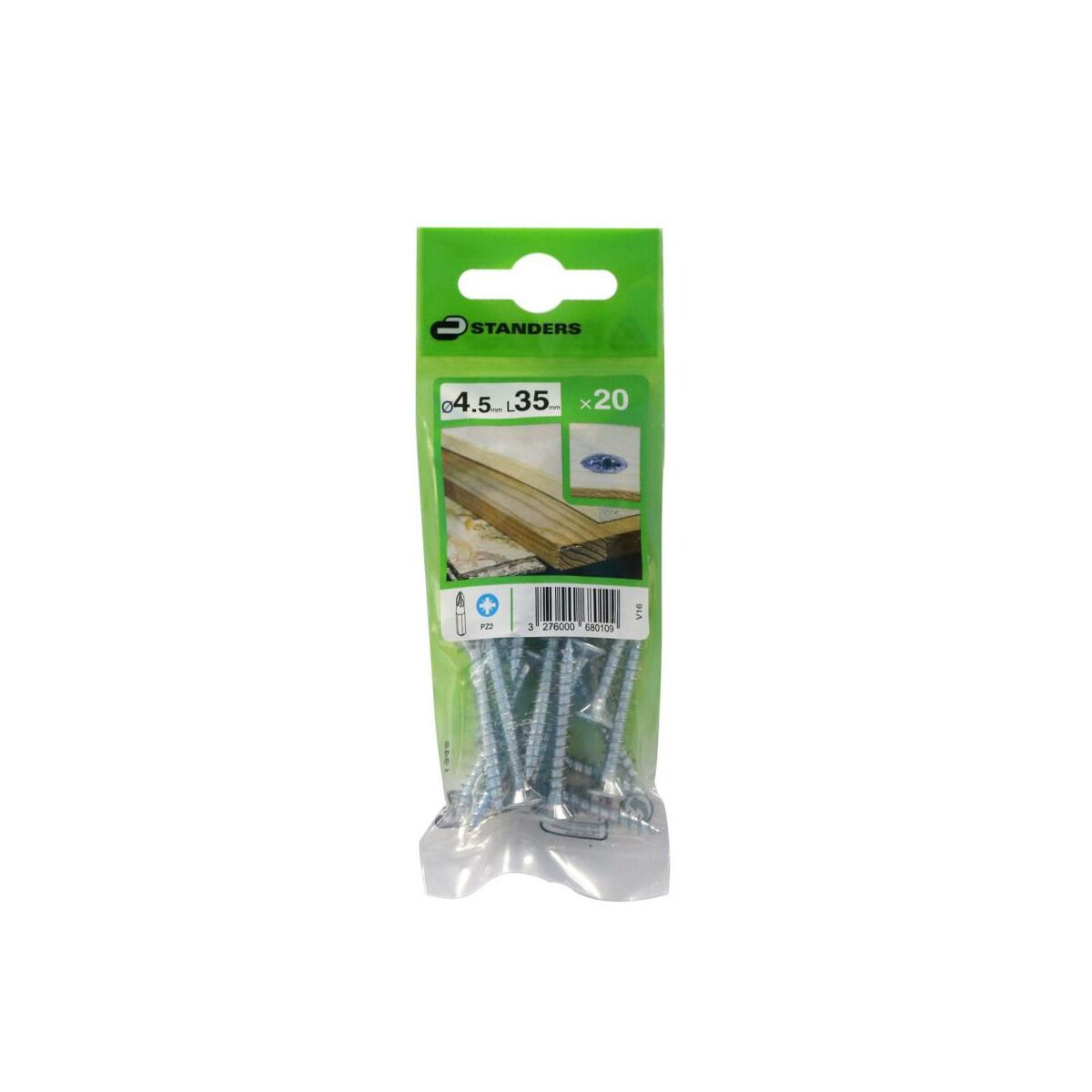 Wkręt 4.5 x 35 mm 20 szt. Standers