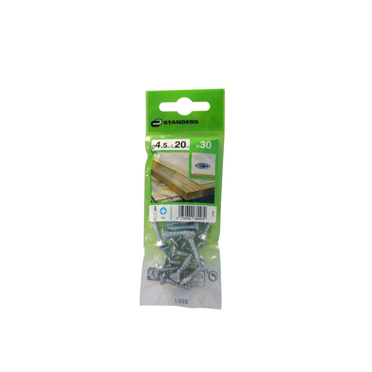 Wkręt 4.5 x 20 mm 30 szt. Standers