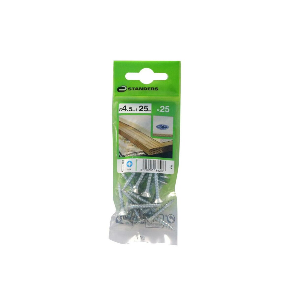 Wkręt 4.5 x 25 mm 25 szt. Standers