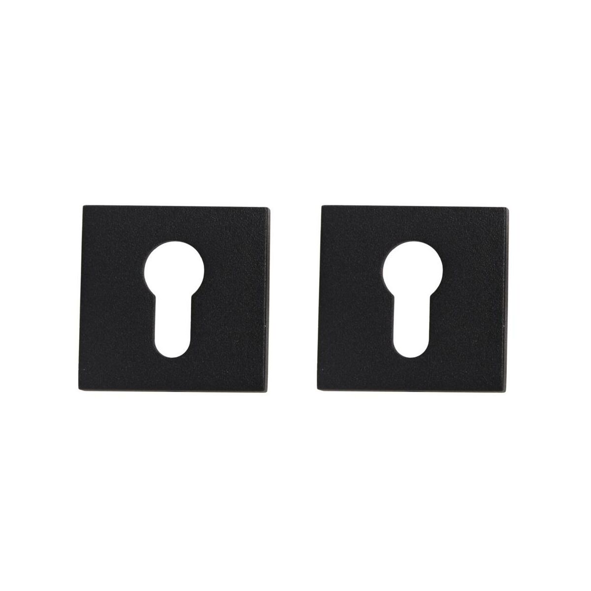 Rozeta podklamkowa do wkładki Rivero czarny mat Inspire