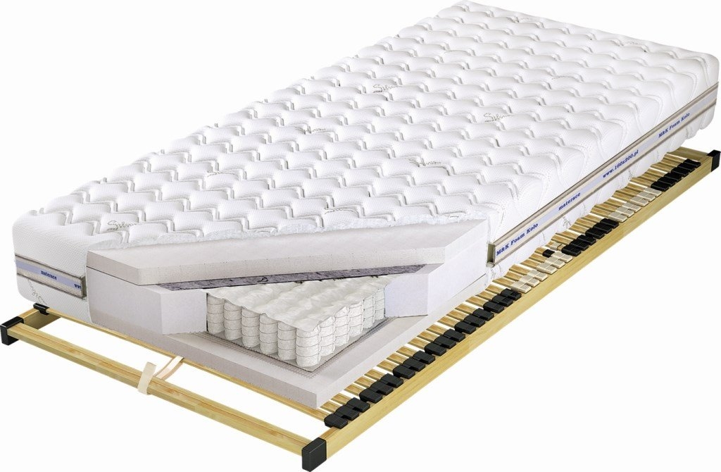 M&K Foam Koło Materac Estrella Lux X5 LXI 80x200 cm, pokrowiec - Spa&