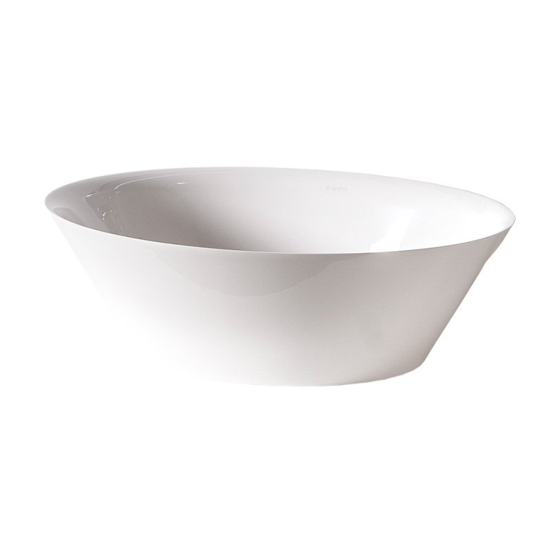 Sanitti Sei umywalka nablatowa 50x35 cm biały połysk SEI-50-BP