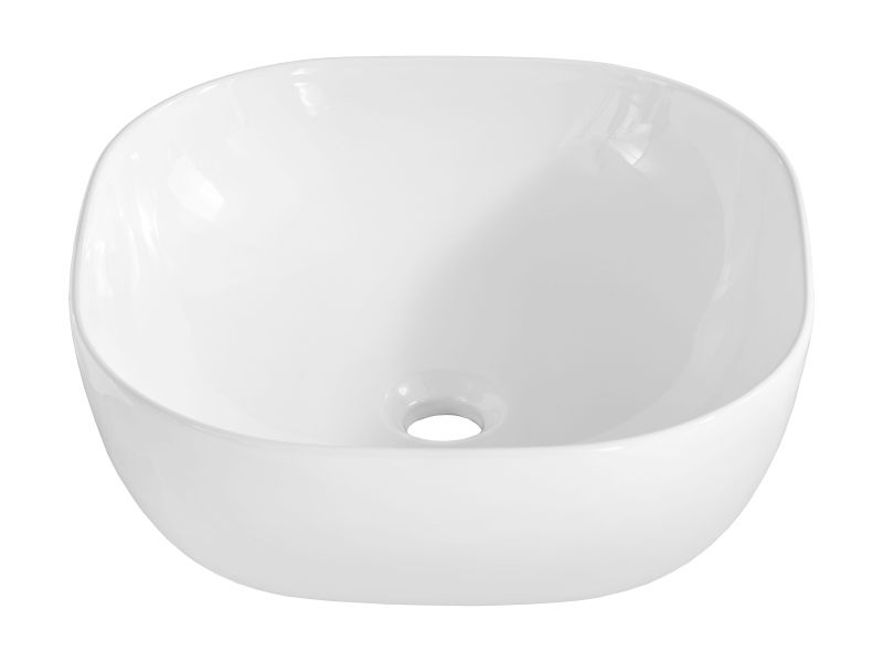 Comad Smile 1 White 42 Umywalka nablatowa 42x42 cm biała UM-6252-DP