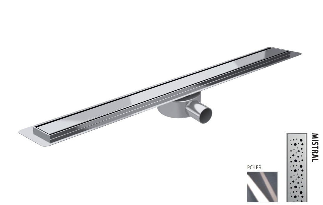 Wiper New Premium Slim Mistral Zestaw Odpływ liniowy 60 cm poler 100.3385.01.060