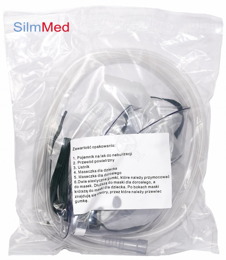 Zestaw akcesoriów do inhalatora Silmed