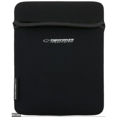 ESPERANZA Etui na Tablet 9.7 4:3 ET172K | Czarny / Czarny | GRUBY NEOPREN 3mm