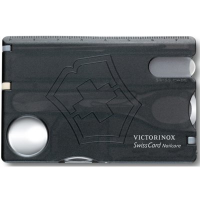 VICTORINOX Niezbędnik VICTORINOX SwissCard Nailcare 0.7240.T3 Czarny 0.7240.T3