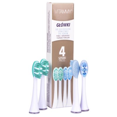 Vitammy PLATINUM i PEARL+ Końcówki do szczoteczek TOW009216