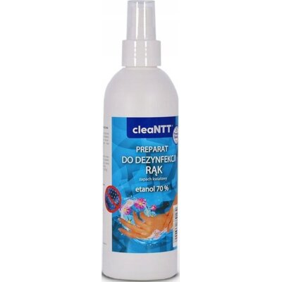 CLEANTT Preparat do dezynfekcji rąk cleaNTT CLN0080 250 ml