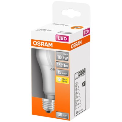 Osram Żarówka LED E27 (230 V) 13 W 1521 lm Ciepła biel