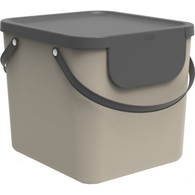 Kosz do segregacji Rotho Albula 40L cappuccino