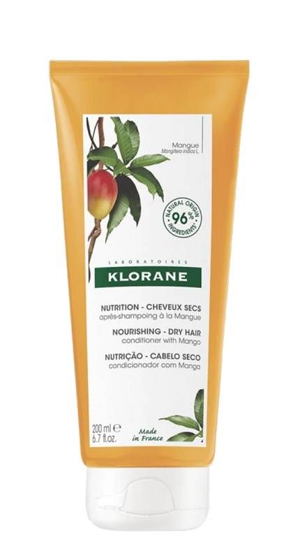 Klorane PIERRE FABRE DERMO-COSMETIC odżywka do włosów z mango 200 ml 7085046