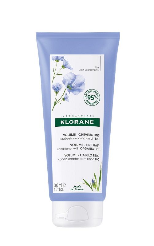 Klorane Odżywka z Organicznym Lnem 200ml