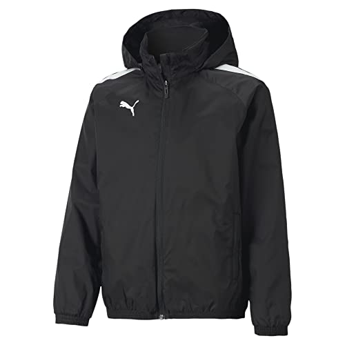 Puma Uniseks - Dzieci Teamliga All Weather Jkt Jr Kurtka, Czarny, 116 cm