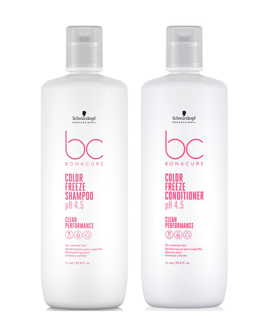 Schwarzkopf BC Color Freeze, zestaw XL do włosów farbowanych, szampon + odżywka