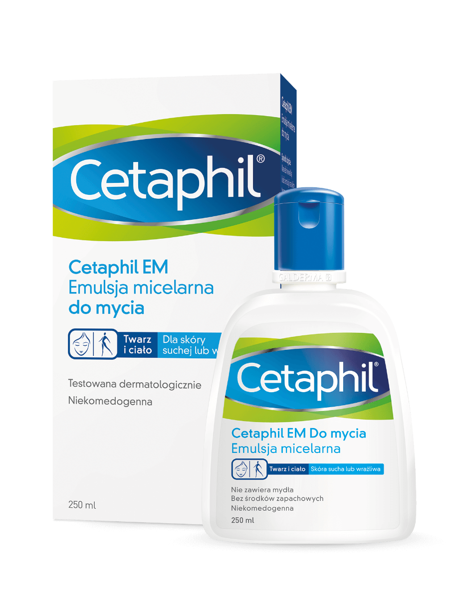 Фото - Крем і лосьйон Cetaphil EM Emulsja Micelarna do Mycia 250 ml 