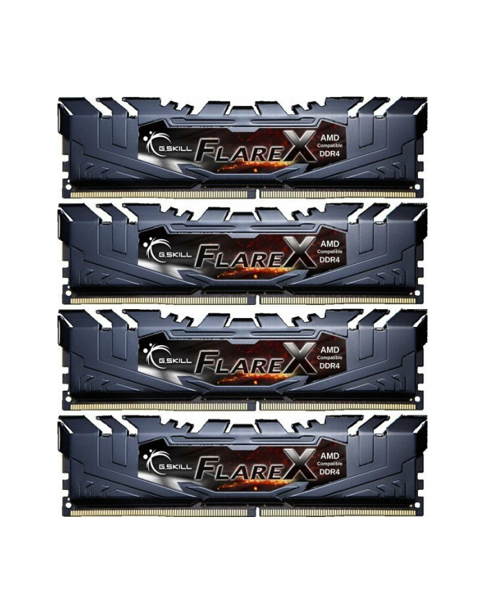 G.Skill DDR4 - 32 GB -3200 - CL - 16 - Quad-Kit, flare X (F4-3200C16Q-32GFX)