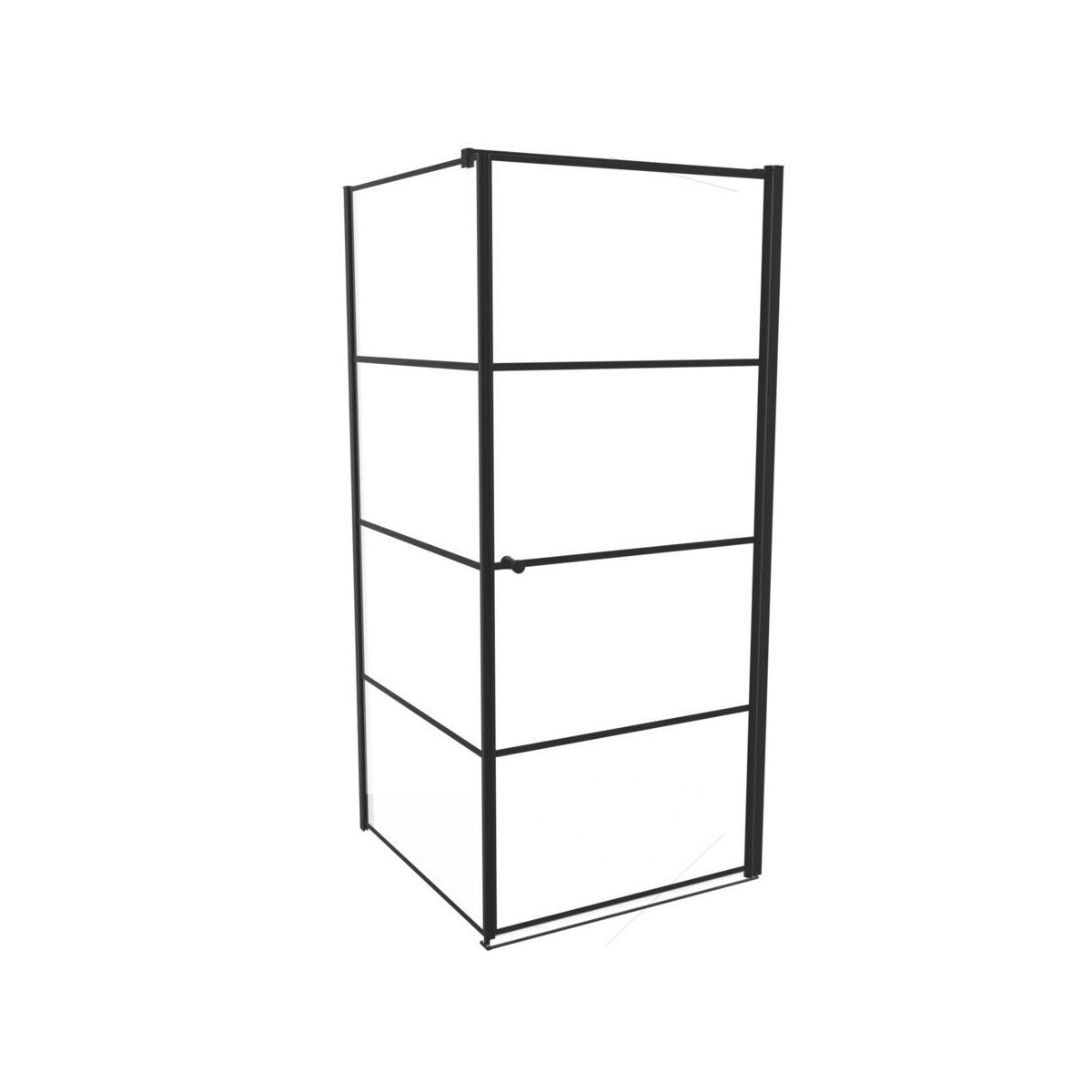 Kabina prysznicowa 90 x 90 cm 1U P Alvea Wellneo