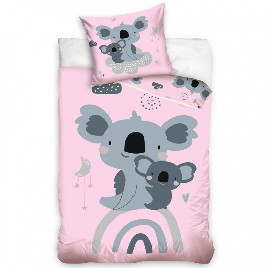 Pościel dla dzieci 140x200cm Carbotex koala NL201030-PP