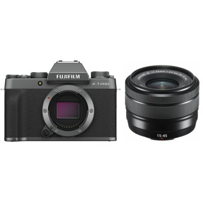 Fuji X-T200  + XC 15-45mm F/3.5-5.6 OIS PZ ciemny srebrny