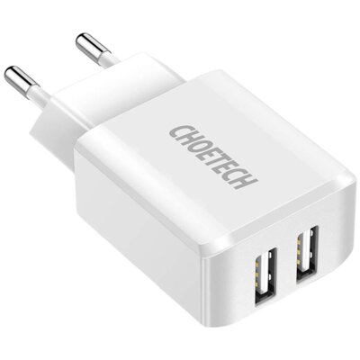 CHOETECH Ładowarka sieciowa CHOETECH C0030 Biały