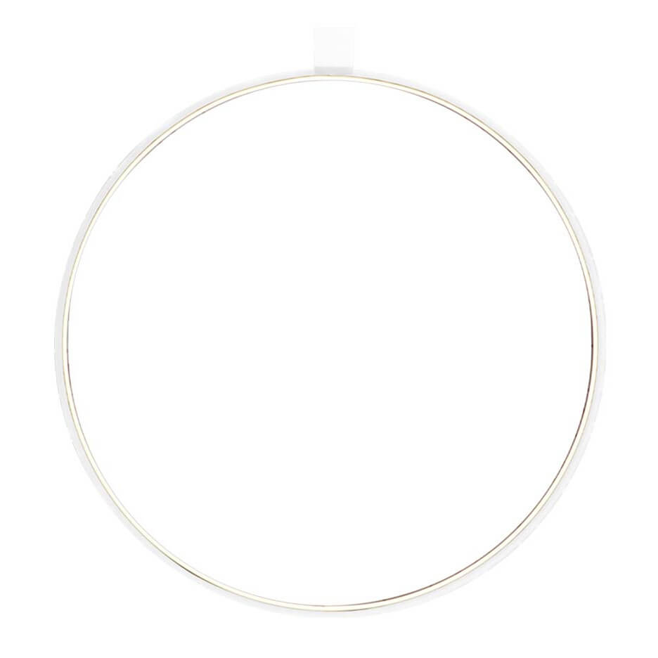 Biała lampa ścienna Agaro 4313 LED 26W 4000K okrągła do holu biała