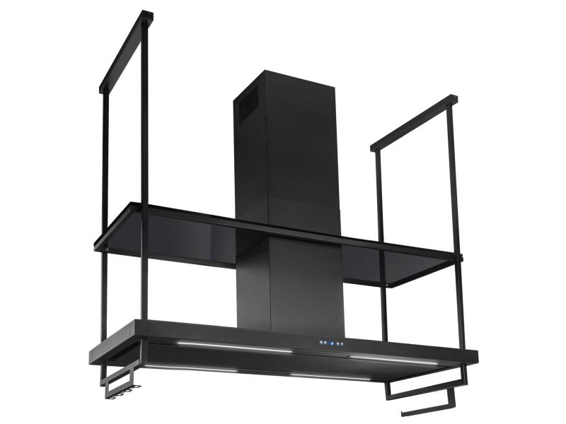 Nortberg Centropolis Premium Glass Black Matt 120 cm