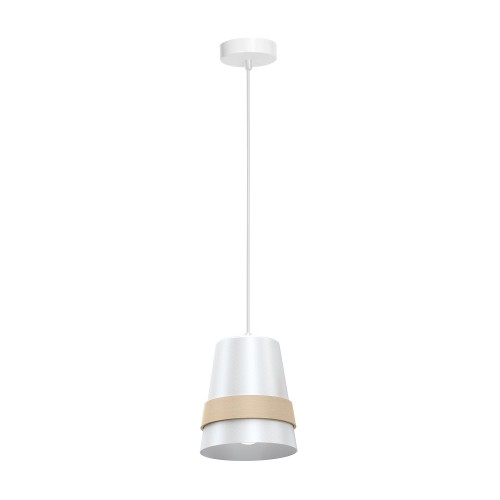 Milagro Venezia lampa wisząca 1-punktowa biała MLP5437 MLP5437