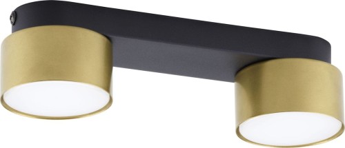TK Lighting Lampa sufitowa Space Gold 2pł 6141