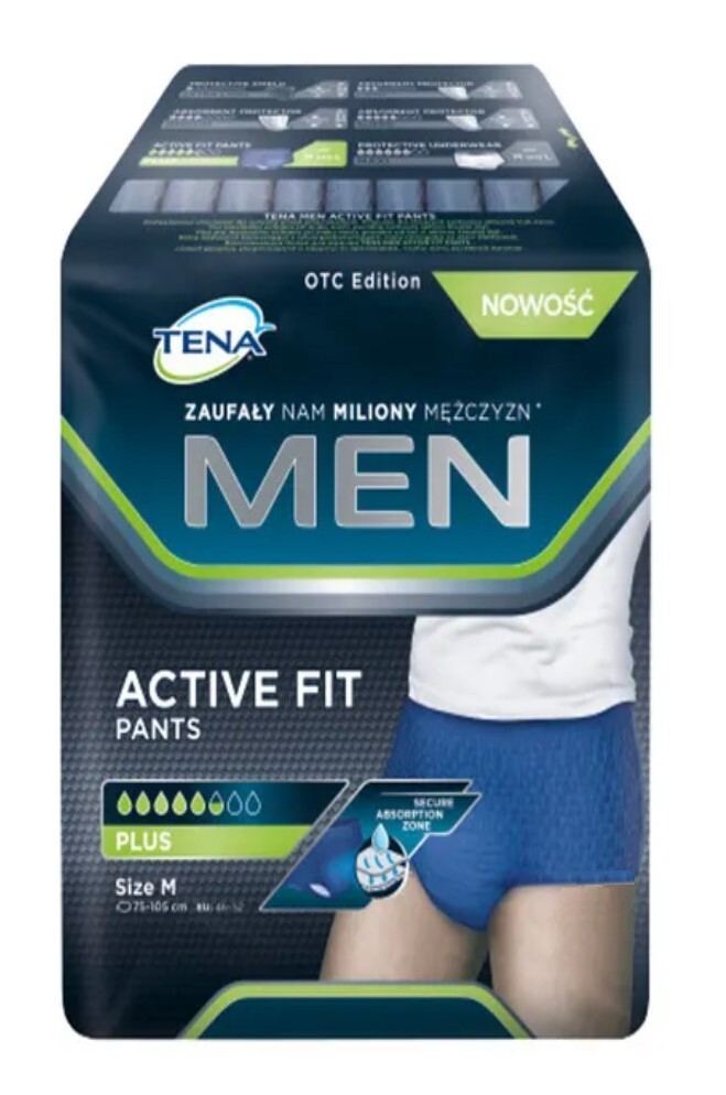 SCA HYGIENE PRODUCTS AB Majtki chłon.tena men pants plus m x 30szt