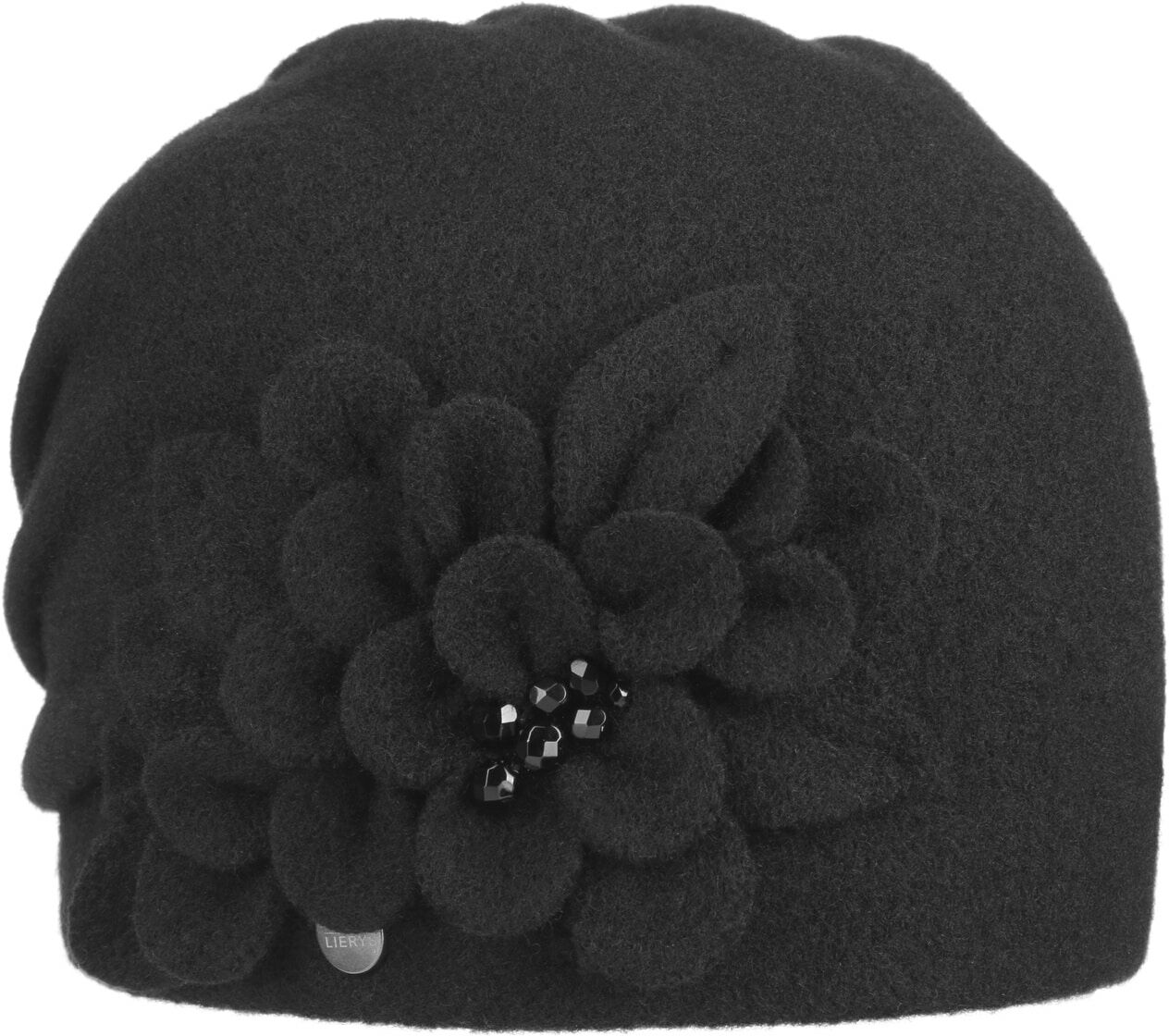 Czapka Wełniana Zikana by Lierys, czarny, One Size
