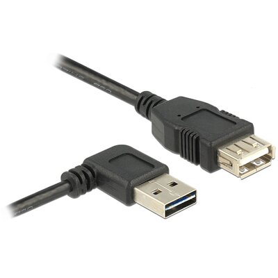 Delock 85177 0.5 m USB A USB A Czarny kabel USB,,,,, 85177 85177
