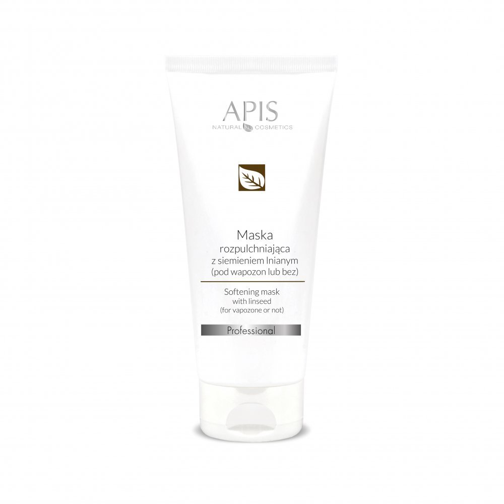 Apis Professional Maska rozpulchniająca z siemieniem lnianym 200 ml