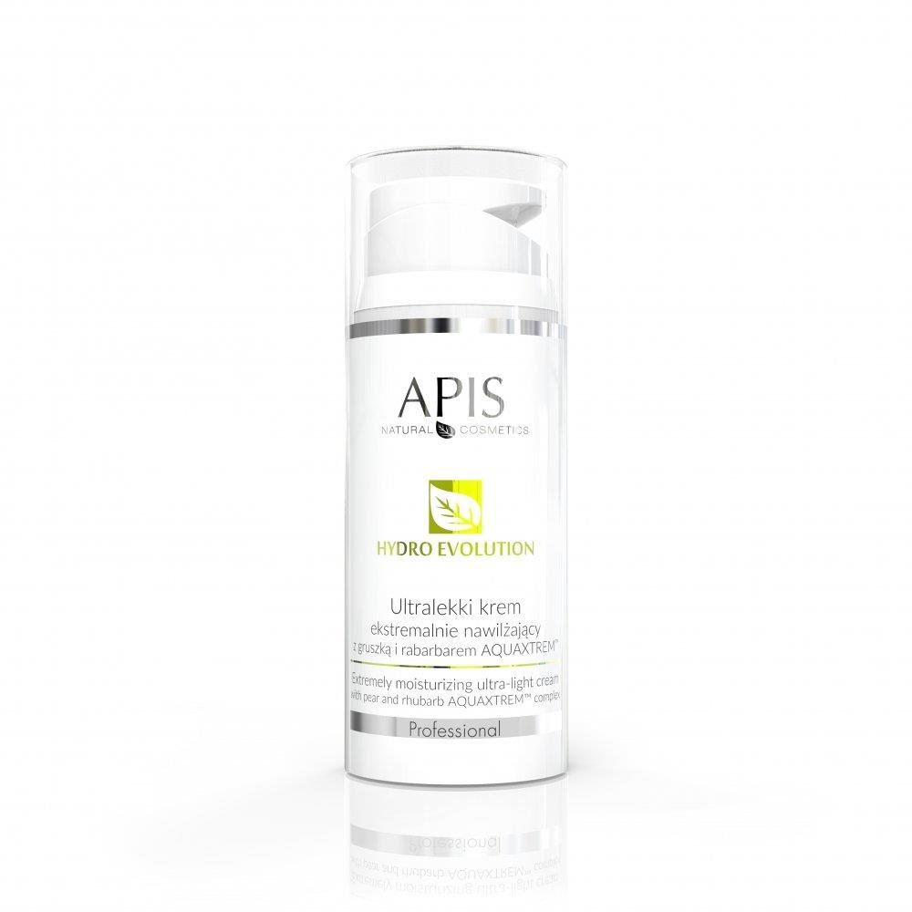 Apis Professional Hydro Evolution ultralekki krem ekstremalnie nawilżający z gruszką i rabarbarem AQUAXTREM 100 ml