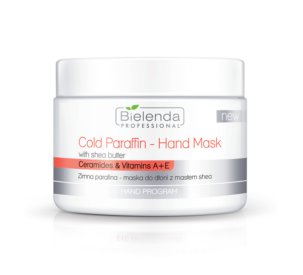 Bielenda Professional Cold Paraffin-Hand Mask With Shea Butter maska do dłoni z masłem shea 150g