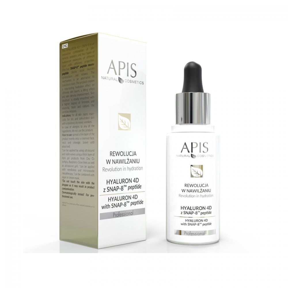 Apis Kwas hialuronowy Professional HYALURON 4D z SNAP-8 peptide 30ml