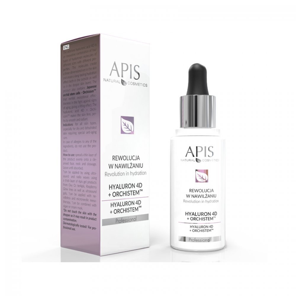 Apis Professional Kwas hialuronowy Professional HYALURON 4D + ORCHISTEM 30ml