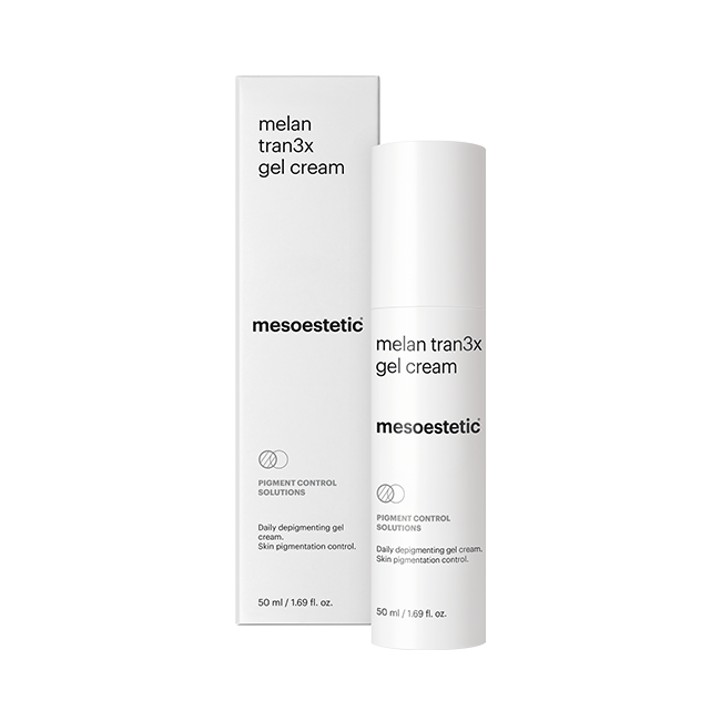 Mesoestetic Żel-krem o działaniu depigmentującym na dzień Melan Tran3x 50ml 3113-uniw