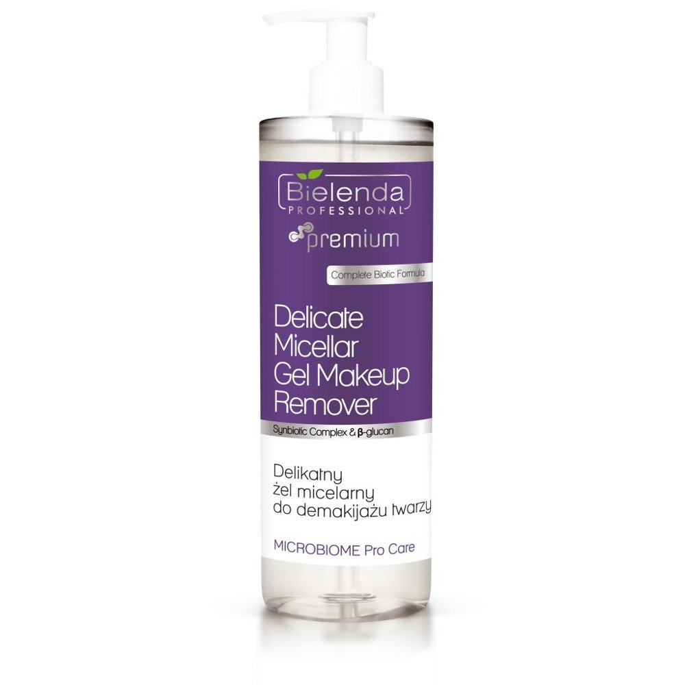 Bielenda Professional Professional Delicate Micellar Gel Makeup Remover żel micelarny delikatny do demakijażu 500ml
