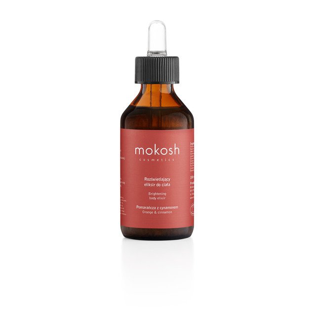 Mokosh Brightening Body Elixir 100 ml Rozświetlający eliksir do ciała Pomarańcza z Cynamonem